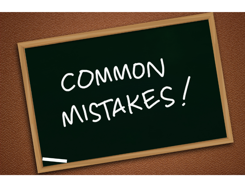 Common Marketing Mistakes